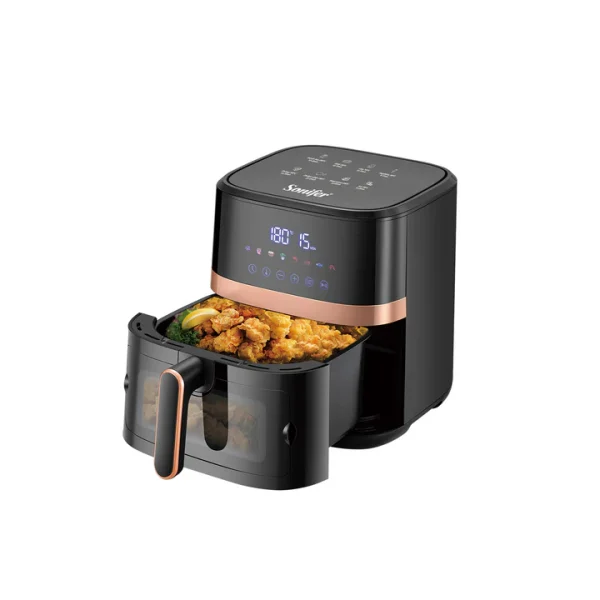 Sonifer sf 1015 Digital Electric Air Fryer | 1500W | Non-Stick | 5.5L Capacity